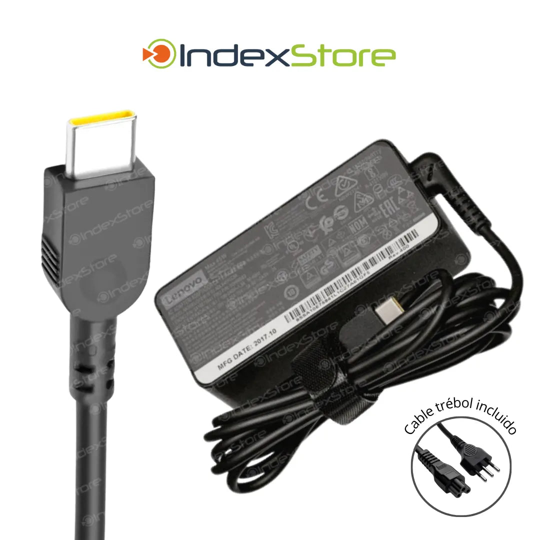 Cargador Lenovo 20V 2.25A 45W Plug USB-C - Original